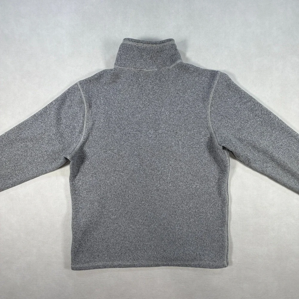 The North‎ Face Mens Small Gordon Lyons 1/4 Zip Fleece Pullover Heather Gray